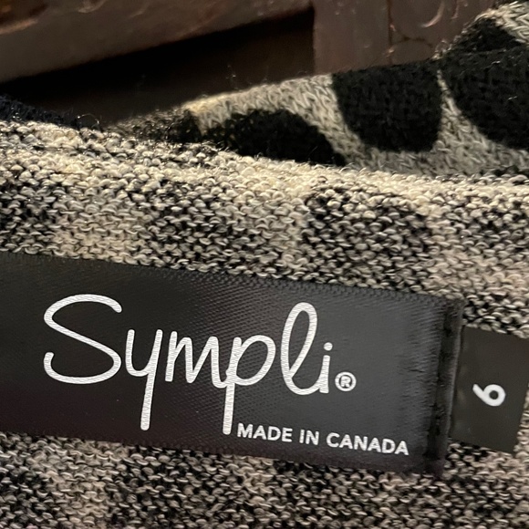 Sympli On the Dot Scoop Neck with Cowl BNWT - Picture 7 of 9